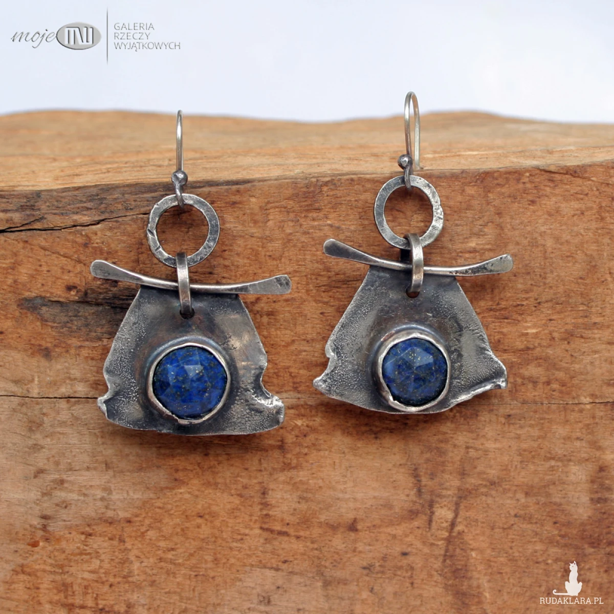 Lapis-czyki w srebrze